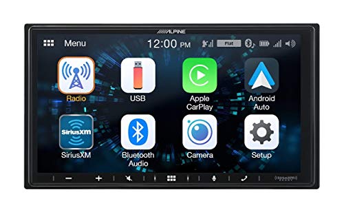 Alpine iLX-W650 Digital Multimedia Receiver with CarPlay and Android Auto Compatibility