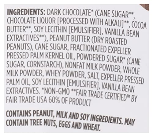 365 by Whole Foods Market, Mini Dark Chocolate Peanut Butter Cups, 4.7 Ounce