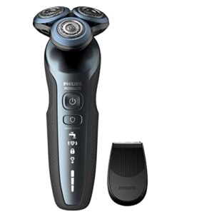 philips norelco 6880/81 shaver 6800, rechargeable wet/dry electric shaver, with trimmer attachment