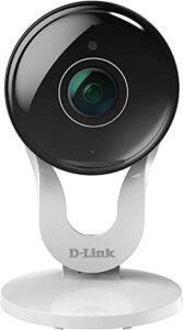 d-link 1080p wi-fi indoor security camera, full hd 137-degree wide angle wi-fi camera, cloud recording, two-way audio, motion detection, night vision, compatible with alexa (dcs-8300lh) (renewed)