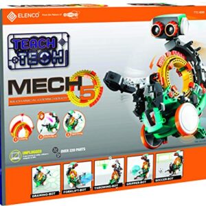 Snap Circuits Teach Tech Mech 5, Mechanical Coding Robot