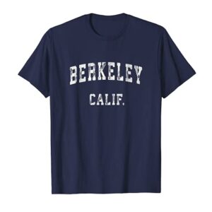 Berkeley California CA T-Shirt Vintage Sports Design Tee