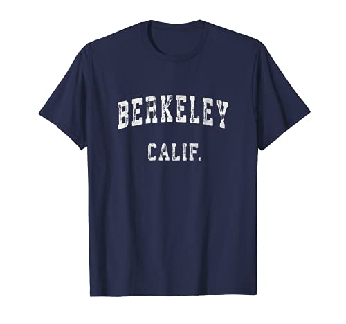 Berkeley California CA T-Shirt Vintage Sports Design Tee