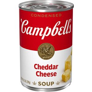 campbell's condensed cheddar cheese soup, 10.5 ounce can