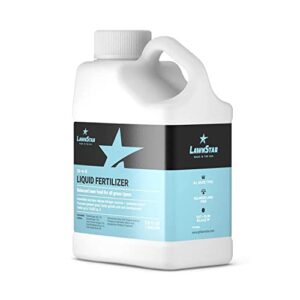 Balanced 16-4-8 Nutrient Liquid Fertilizer (1 Gallon) - Premium Lawn Food, NPK with Added Seaweed Extract, Treats Common Deficiencies, Safe for All Grass Types