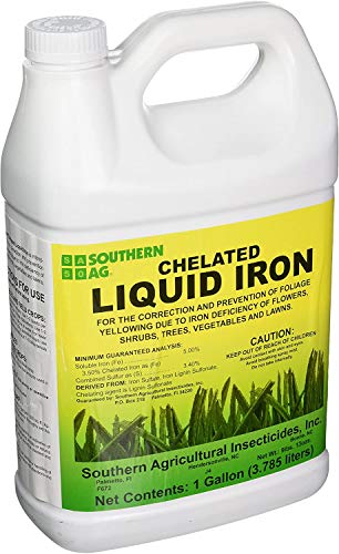 Southern Ag Chelated Liquid Iron (128oz -1 Gallon)