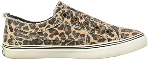 Blowfish Malibu Women's Play Sneaker, Natural City Kitty, 8