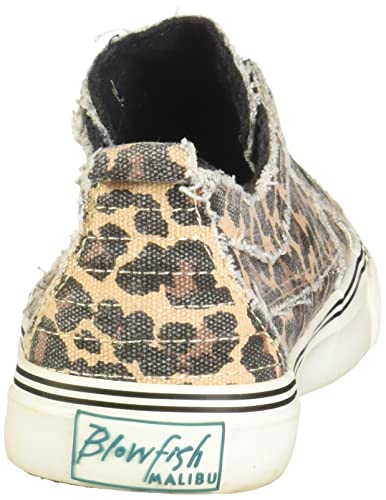 Blowfish Malibu Women's Play Sneaker, Natural City Kitty, 8