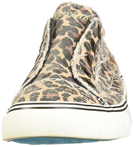 Blowfish Malibu Women's Play Sneaker, Natural City Kitty, 8