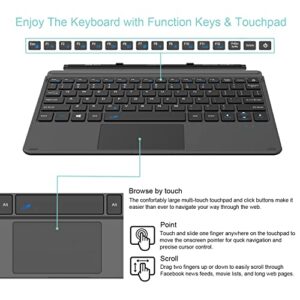 Arteck Microsoft Surface Go Type Cover, Ultra-Slim Portable Bluetooth Wireless Keyboard with Touchpad for 3 (2021), 2 (2020) and Built-in Rechargeable Battery