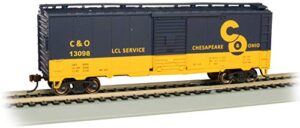 bachmann trains - 40' box car -chesapeake & ohio® #13098 - ho scale