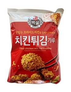 korean beksul authentic & delicious korean taste crispy fried chicken mix 1kg (1 pack)