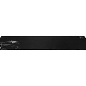 MSI Agility GD70 Premium Gaming Mouse Pad, XXL Wide Extended Size, Smooth Silk Fabric, Anti-Slip Natural Rubber Base, 36” X 16” X 0.1”