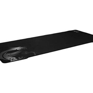 MSI Agility GD70 Premium Gaming Mouse Pad, XXL Wide Extended Size, Smooth Silk Fabric, Anti-Slip Natural Rubber Base, 36” X 16” X 0.1”