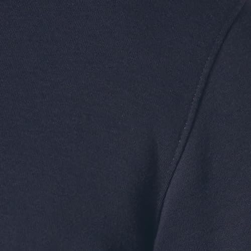 Amazon Essentials Men's Full-Zip Fleece Mock Neck Sweatshirt, Navy, Large