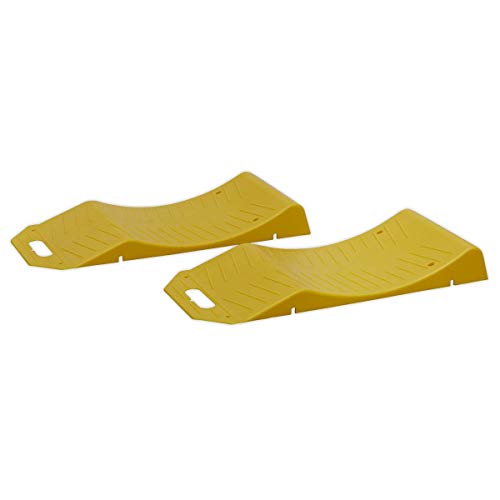 Sealey TS05 Tyre Savers - 2.5tonne Capacity Per Ramp 5tonne Capacity Per Pair