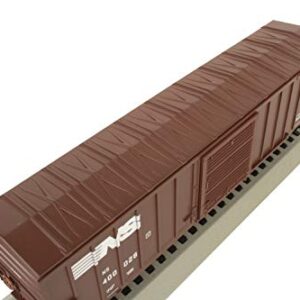 Bachmann Trains - 50' Outside Braced Box Car with Flashing End of Train Device - Norfolk Southern #400028 - HO Scale