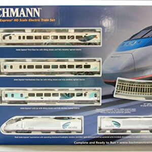 Bachmann Trains - Amtrak Acela DCC Equipped Ready To Run Electric Train Set - HO Scale 0.5 Liters