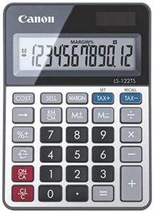 canon ls-122ts desktop digital calculator