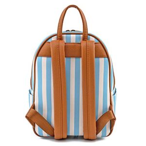 Loungefly Disney Dumbo Faux Leather Striped Mini Backpack