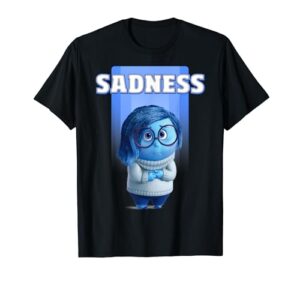 disney pixar inside out sadness graphic t-shirt t-shirt