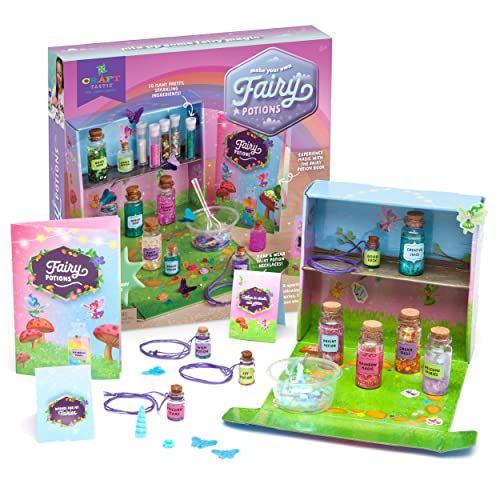 Craft-tastic – Fairy Potions Craft Kit – Make 9 Magical Fairy Potions