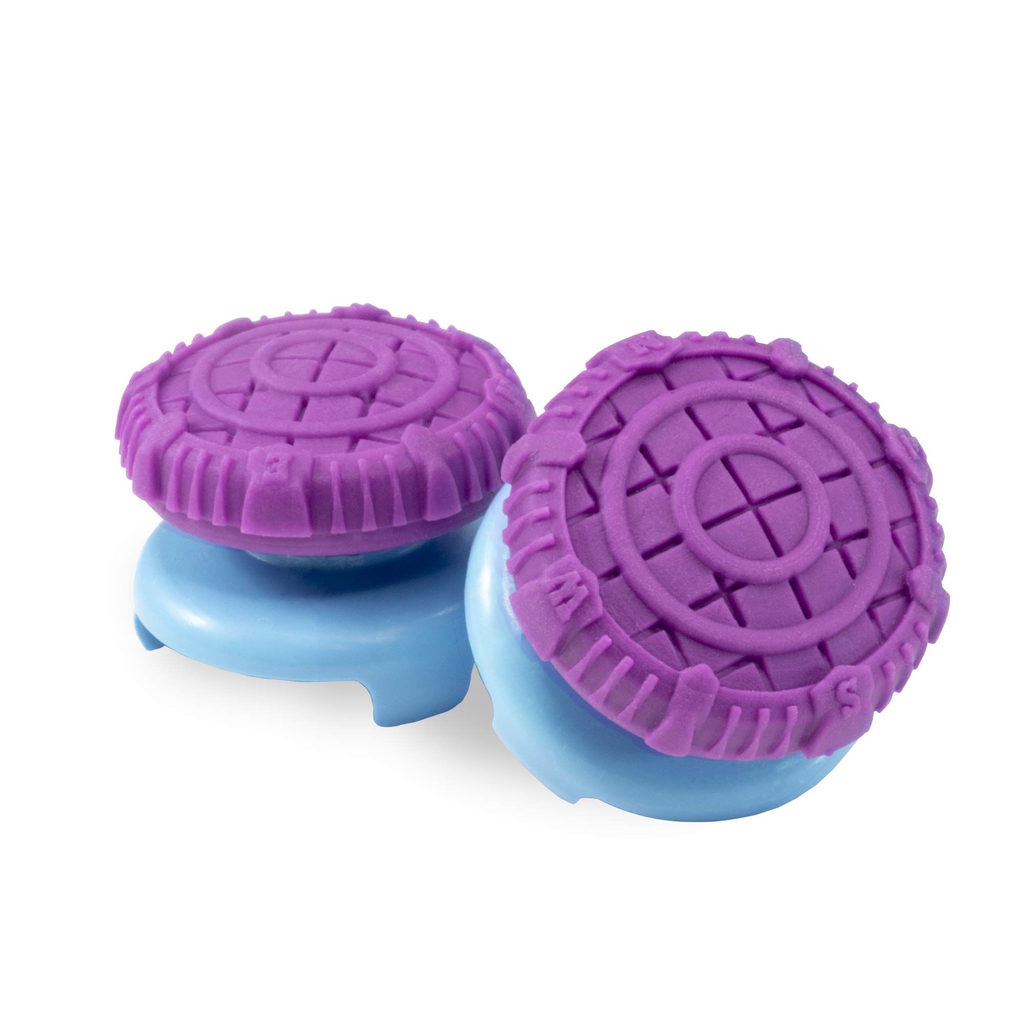 KontrolFreek FPS Freek Battle Royale for Xbox One and Xbox Series X Controller | Performance Thumbsticks | 2 High-Rise Convex (Domed) | Purple