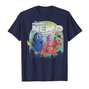 Disney Pixar Finding Nemo Group Shot Poster Graphic T-Shirt T-Shirt