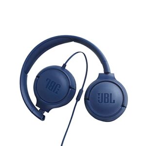 JBL TUNE 500 - Wired On-Ear Headphones - Blue