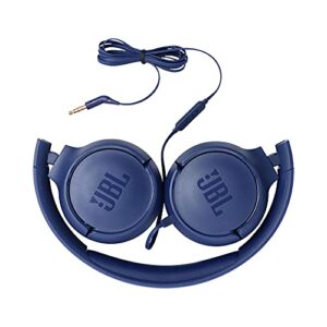 JBL TUNE 500 - Wired On-Ear Headphones - Blue