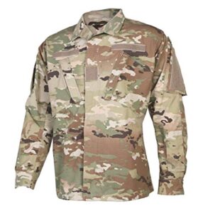 tru-spec mens scorpion ocp army combat uniform shirt long sleeve, scorpion ocp, large tall us