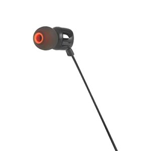 JBL TUNE 110 - In-Ear Headphone with One-Button Remote - Black