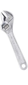edward tools harden adjustable wrench (6") - heavy duty drop forged steel - precision milled jaws for max gripping power - rust resistant - tempered and heat treated steel - secure adjustable jaw