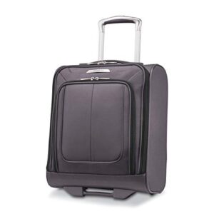 samsonite solyte dlx softside luggage, mineral grey, underseater