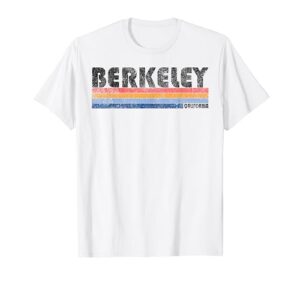 vintage 1980s style berkeley, california t-shirt