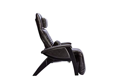 Svago ZGR Plus Zero Gravity Chair (SV395) Vibration Massage Power Recline Memory Foam Pillow Heat Therapy (Midnight/Black)