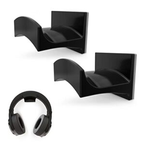 brainwavz cradle large - 2pk - headphone stand holder, universal hanger for sennheiser, sony, bose, beats, akg, audio-technica, gaming controller, cables, gamepad & other gaming accessories hook