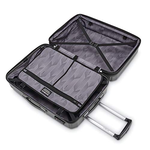 Samsonite Winfield 3 DLX Hardside Luggage with Spinners, 3-Piece Set (20/25/28), Graphite Grey