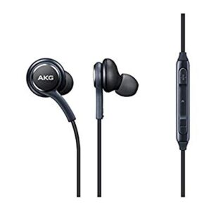 Samsung Stereo Headphones with Microphone for Galaxy S8, S9, S8 Plus, S9 Plus, Note 8 and Note 9 - Bulk Packaging - Titanium Grey