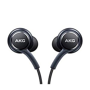 Samsung Stereo Headphones with Microphone for Galaxy S8, S9, S8 Plus, S9 Plus, Note 8 and Note 9 - Bulk Packaging - Titanium Grey