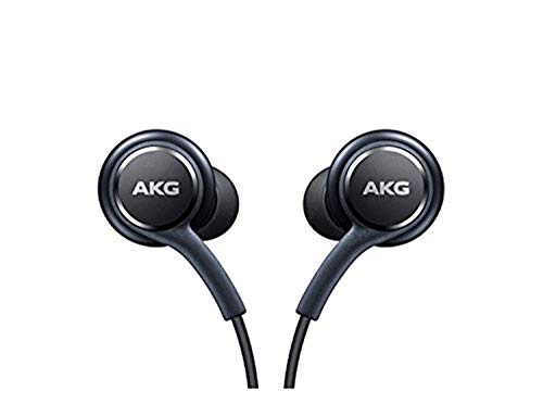 Samsung Stereo Headphones with Microphone for Galaxy S8, S9, S8 Plus, S9 Plus, Note 8 and Note 9 - Bulk Packaging - Titanium Grey