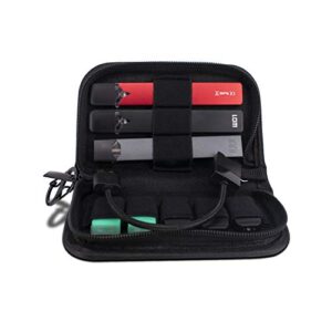 Carrying Case Fits Pods & USB Charger,Travel Storage case for Your Pocket or Bag(Case Only) (black01) (Black)