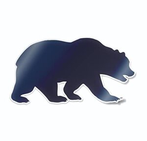 university of california berkeley sticker golden bears walking blue bear logo car decal heavy-duty officially licensed ncaa vinyl for bumpers, window, laptops, or coolers