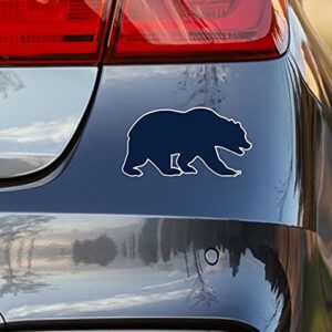 University of California Berkeley Sticker Golden Bears Walking Blue Bear Logo Car Decal Heavy-Duty Officially Licensed NCAA Vinyl for Bumpers, Window, Laptops, or Coolers