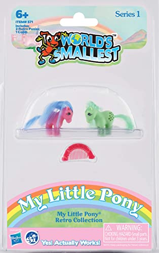 Worlds Smallest My Little Pony Retro Collection Series 1 Complete Set - Bundle