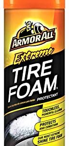 Armor All Extreme Car Tire Foam, Tire Cleaner Spray for Cars, Trucks, Motorcycles, 18 Oz Each