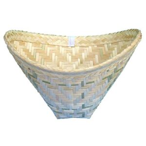 bamboo conical steamer baskets for sticky rice pack of 2