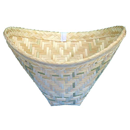 Bamboo Conical Steamer Baskets for Sticky Rice Pack of 2