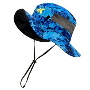 kastking sol armis upf 50 boonie hat - sun protection hat, fishing hat - breathable fabric - comfortable - prym1 camo,shoreline