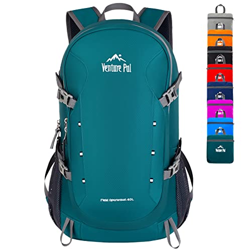 Venture Pal 40L Lightweight Packable Travel Hiking Backpack Daypack